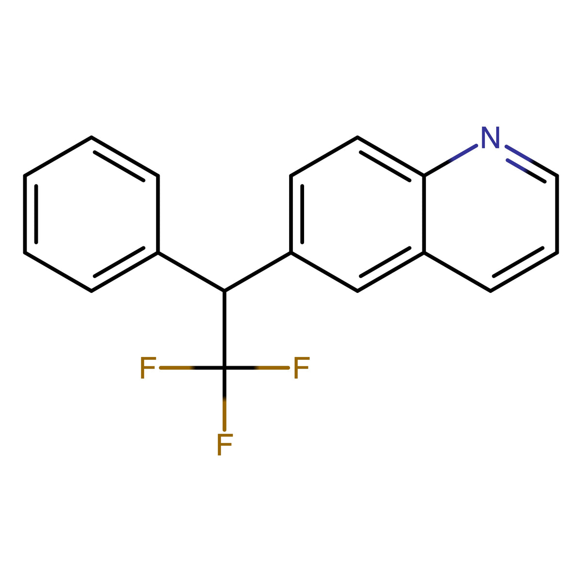 6-(2,2,2-Trifluoro-1-phenylethyl)quinoloneÊ