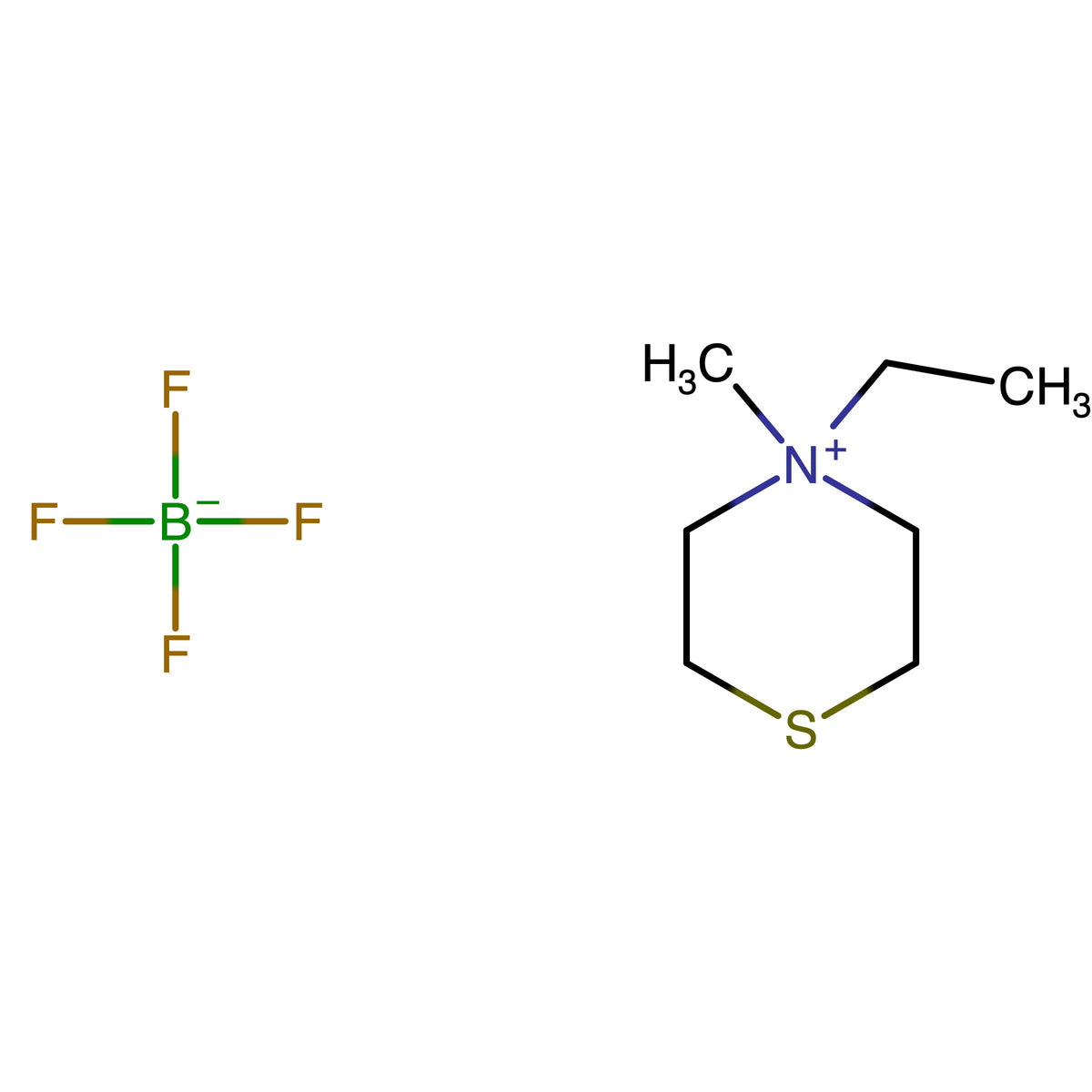 4-Ethyl-4-methyl-thiomorpholin-4-ium tetrafluoroborate