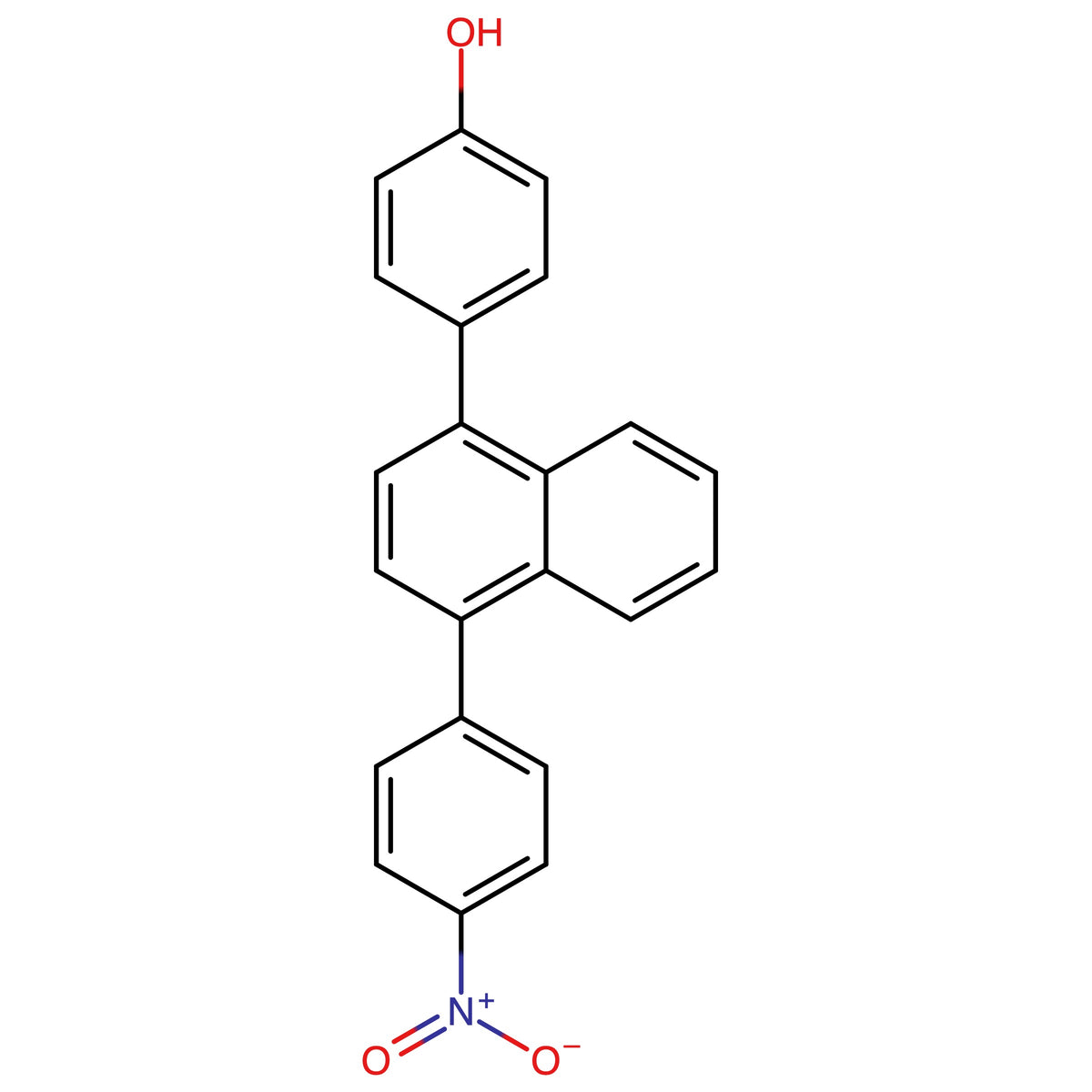1-(4-(5-(4-Nitrophenyl)naphthalen-8-yl)phenyl)-1-oxamethane