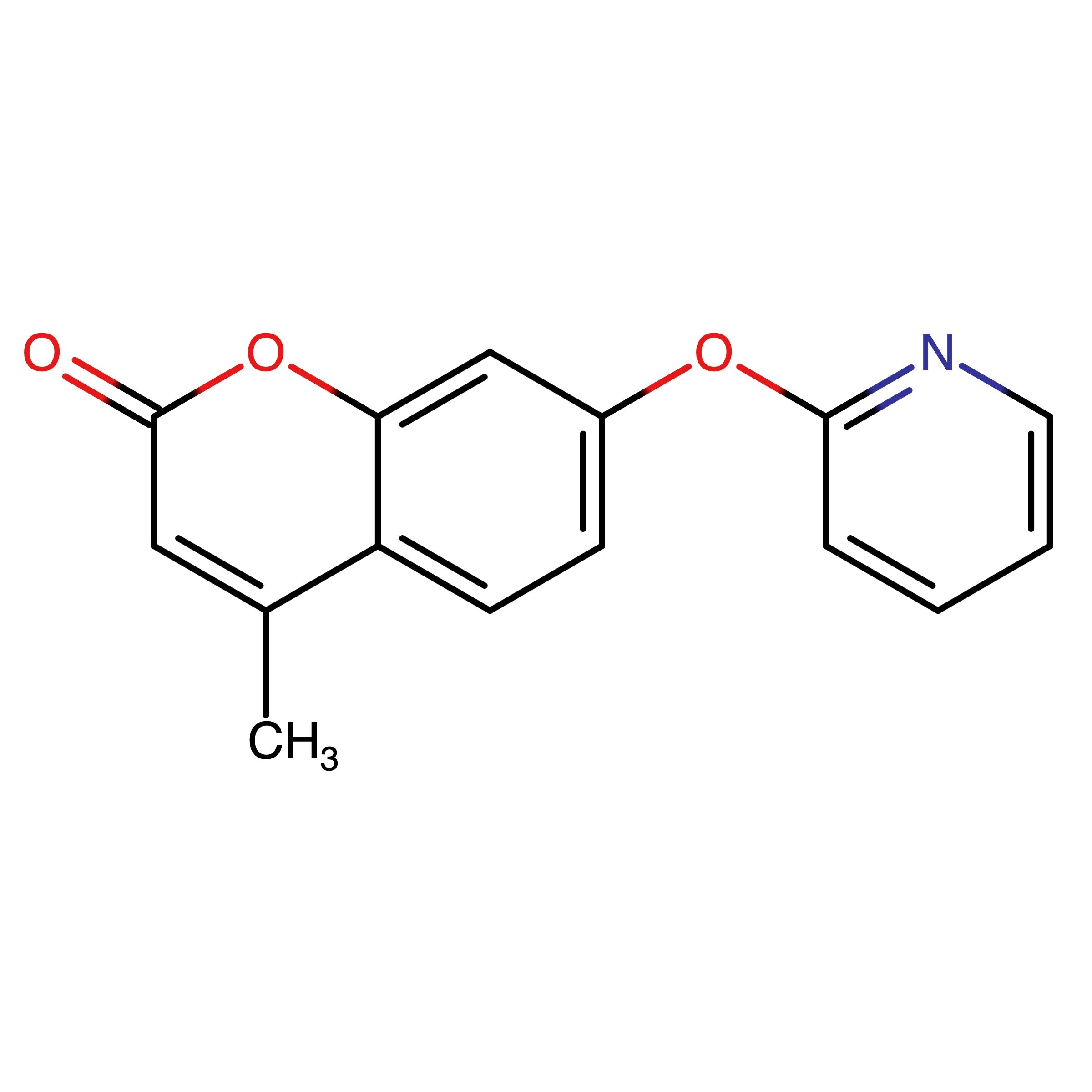 Name: 4-Methyl-7-(pyridin-2-yloxy)-2-oxo-2H-1-benzopyran