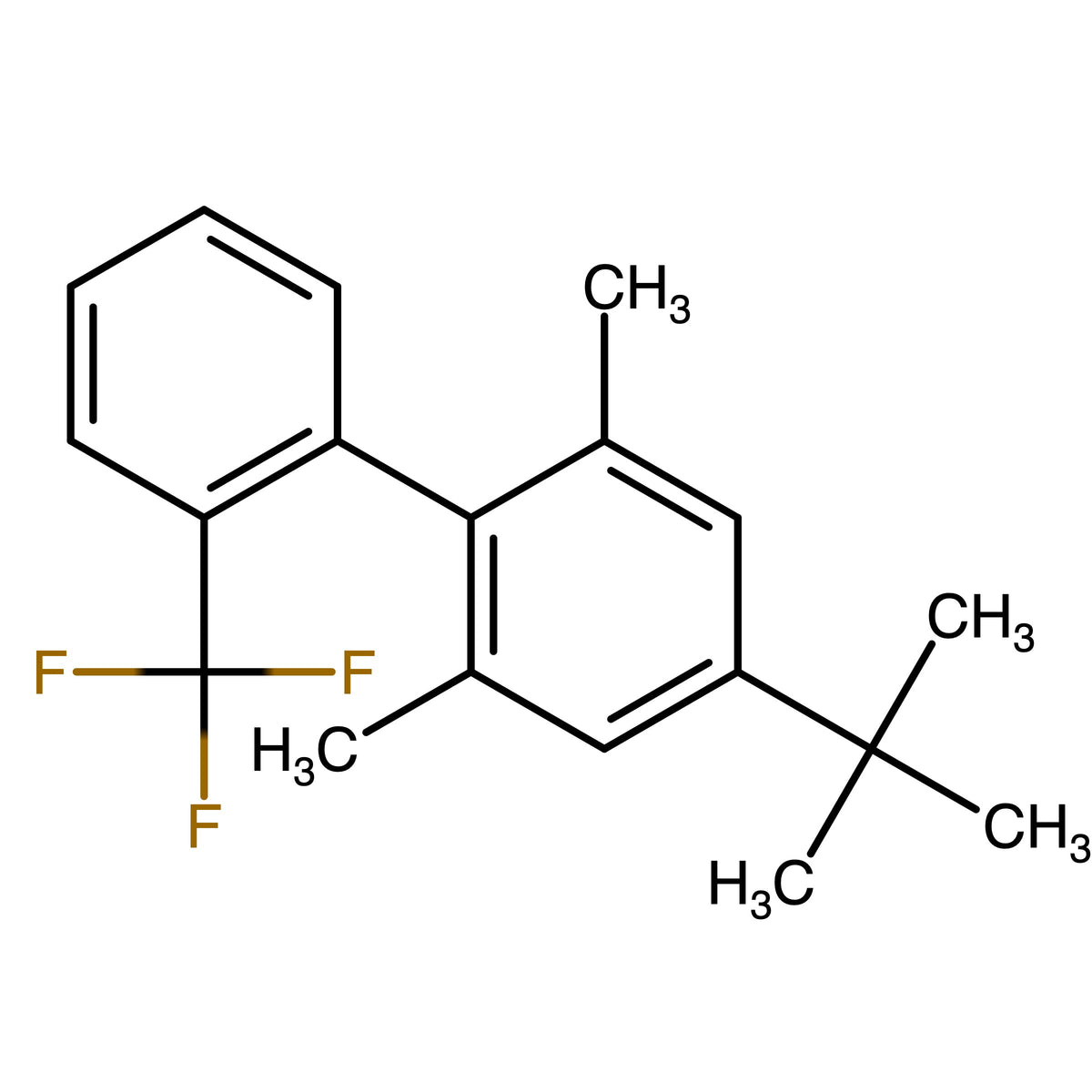 4-(tert-Butyl)-2,6-dimethyl-2'-(trifluoromethyl)-1,1'-biphenyl