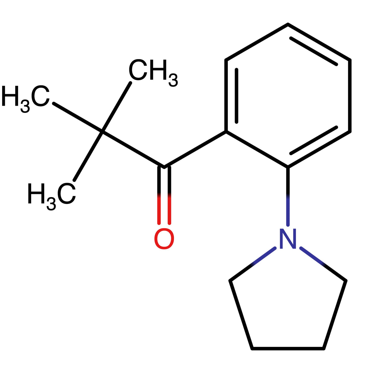 2,2-Dimethyl-1-(2-pyrrolidin-1-ylphenyl)propan-1-one