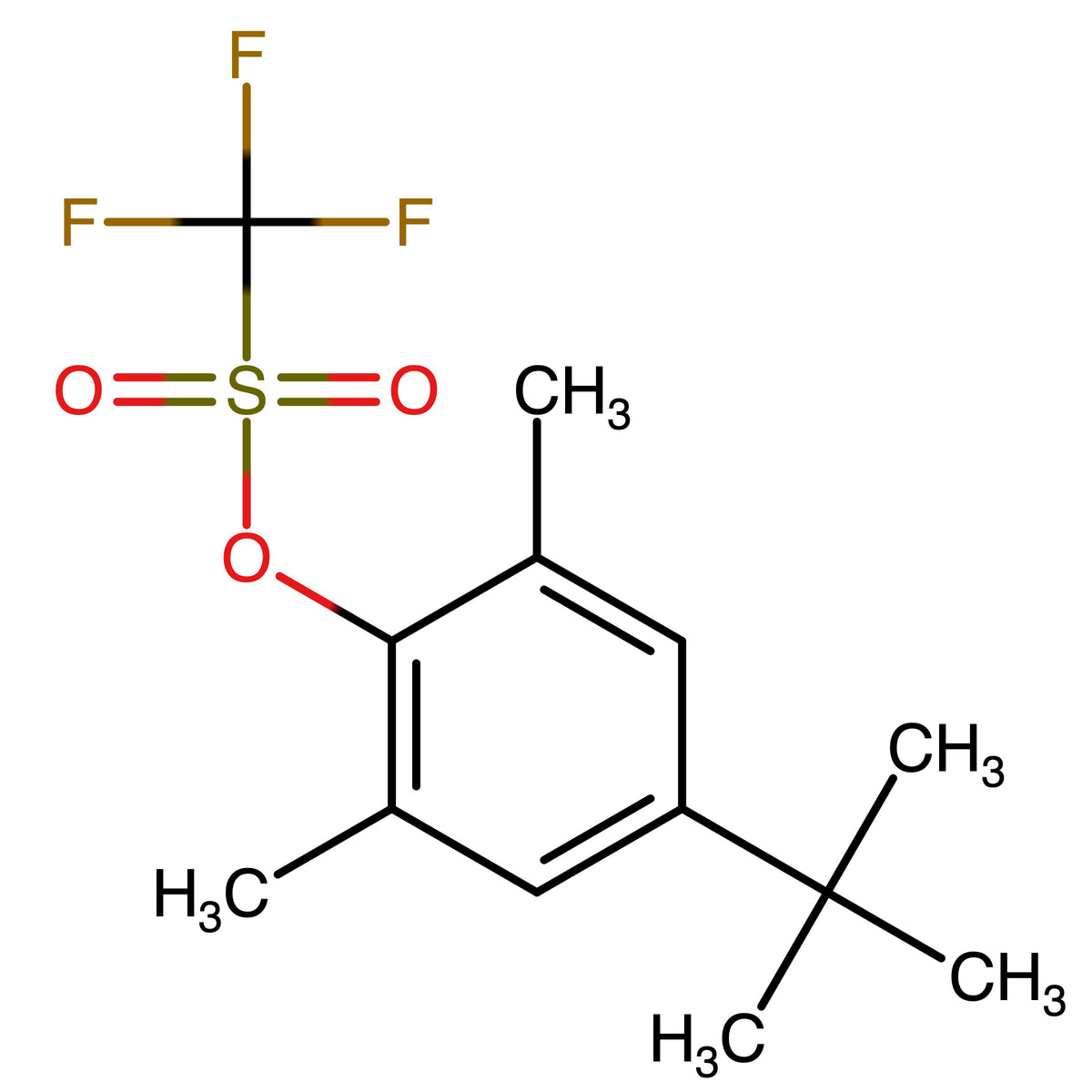 4-(tert-Butyl)-2,6-dimethylphenyl trifluoromethanesulfonate