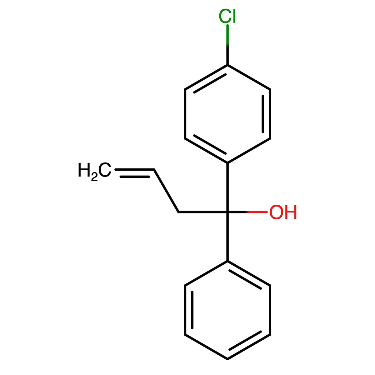 1-(4-Chlorophenyl)-1-phenylbut-3-en-1-ol