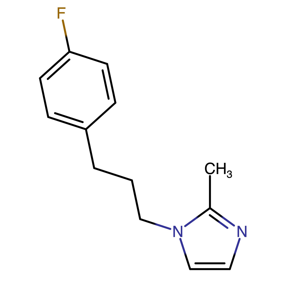 1-(3-(4-Fluorophenyl)propyl)-2-methyl-1H-imidazoleÊ