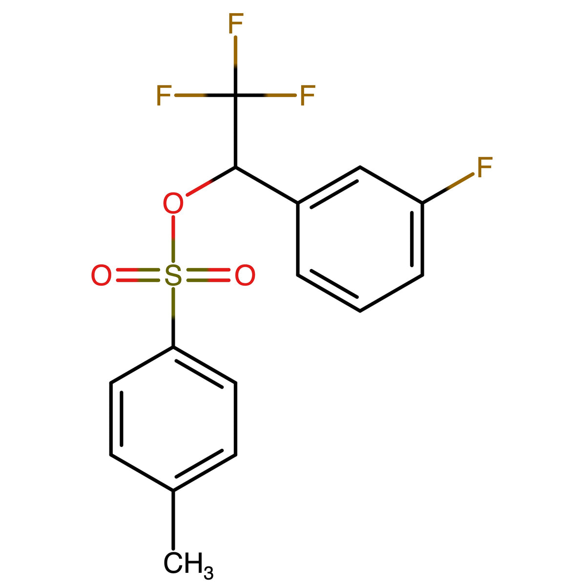 2,2,2-Trifluoro-1-(3-fluorophenyl)ethyl 4-methylbenzenesulfonate
