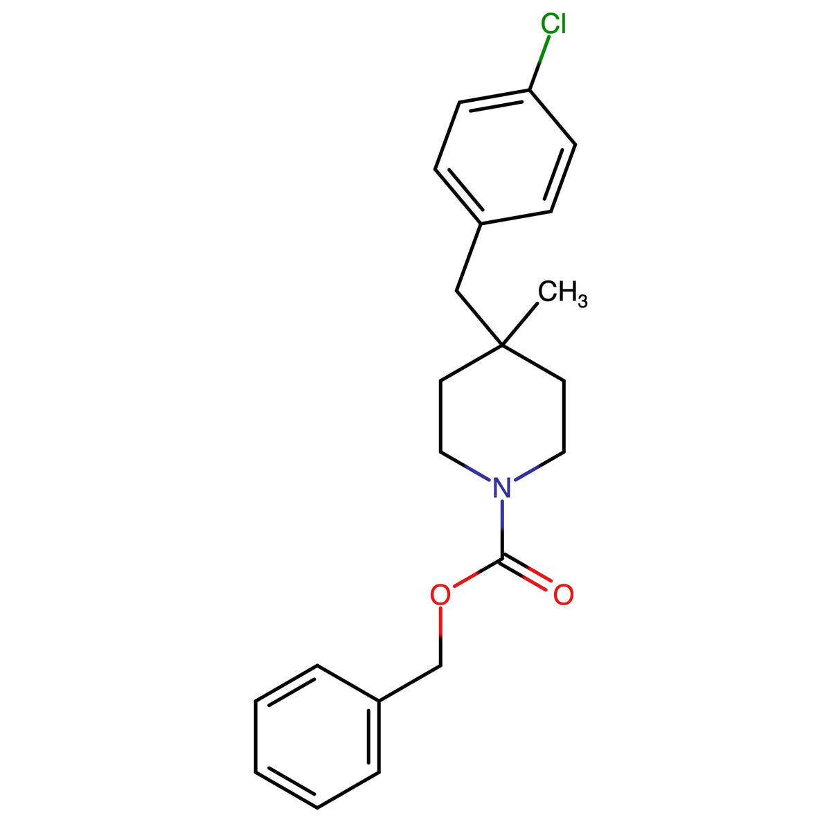 tert-Butyl 4-(4-chlorobenzyl)-4-methylpiperidine-1-carboxylate