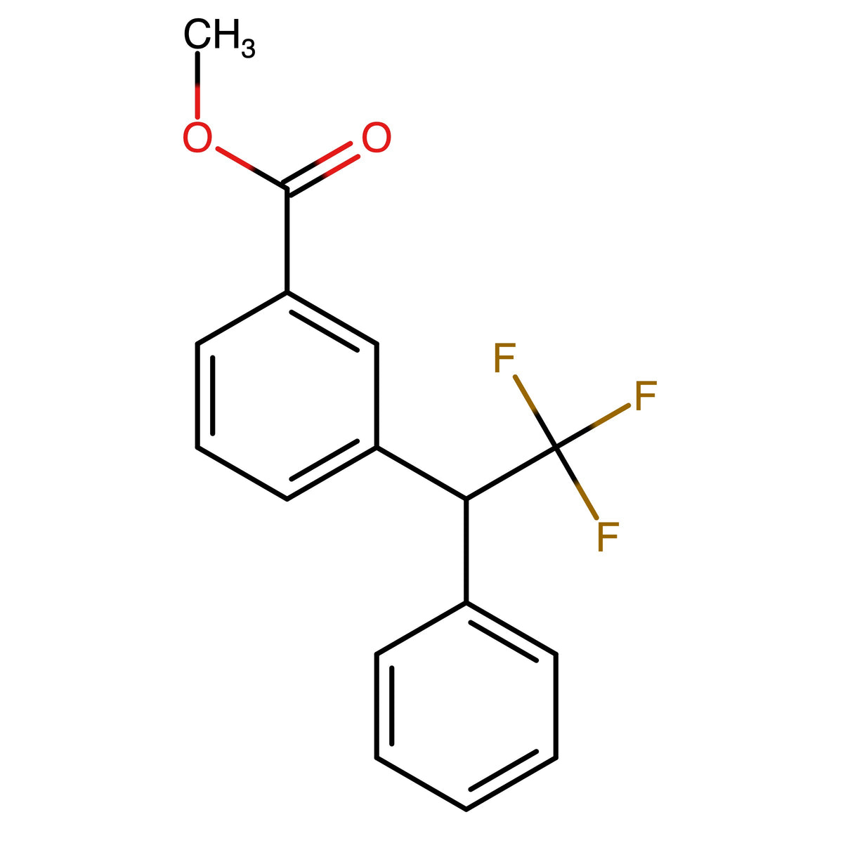 Methyl 3-(2,2,2-trifluoro-1-phenylethyl)benzoate