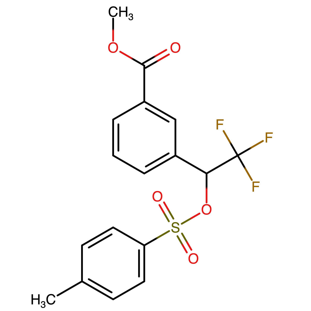 Methyl 3-(2,2,2-trifluoro-1-(tosyloxy)ethyl)benzoate
