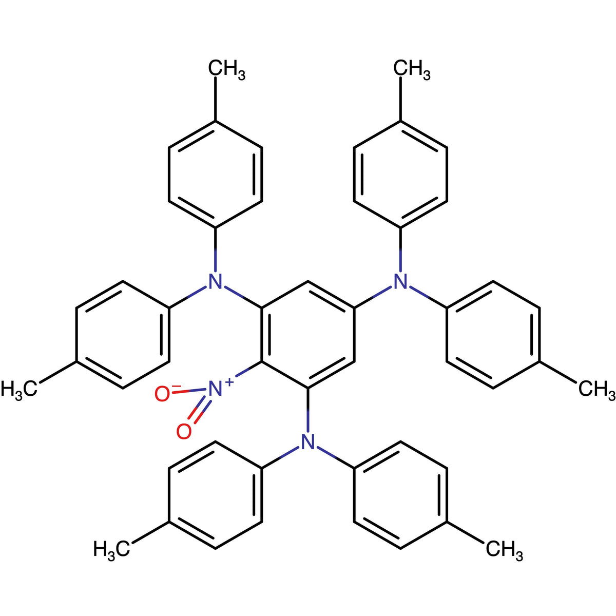 2-Nitro-N1, N1, N3, N3, N5, N5-hexap-tolylbenzene-1,3,5-triamine