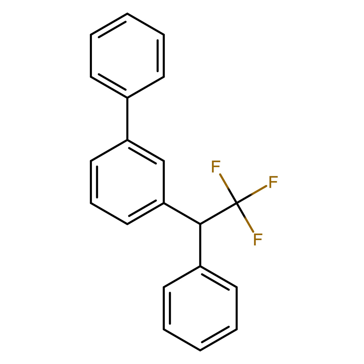 3-(2,2,2-Trifluoro-1-phenylethyl)-1,1'-biphenylÊ