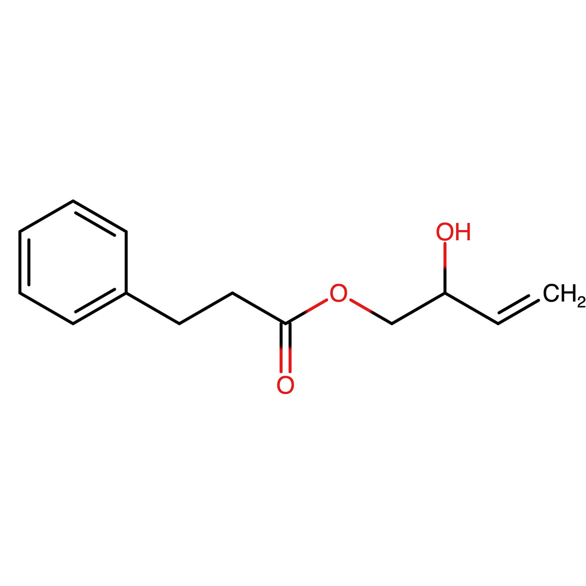 2-Hydroxybut-3-en-1-yl 3-phenylpropanoate