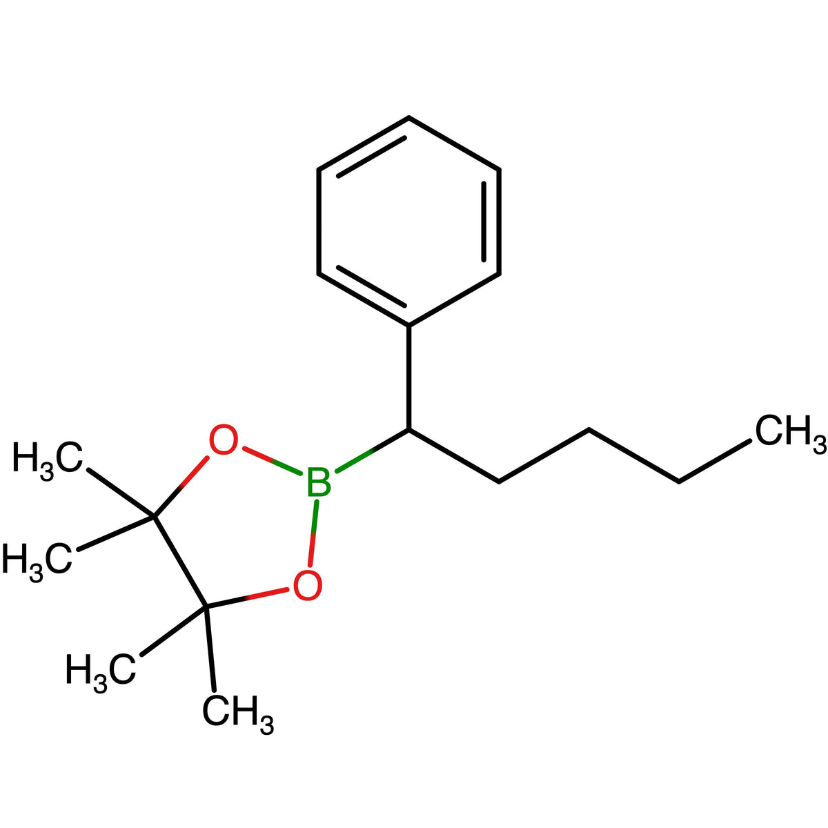 4,4,5,5-Tetramethyl-2-(1-phenylpentyl)-1,3,2-dioxaborolane
