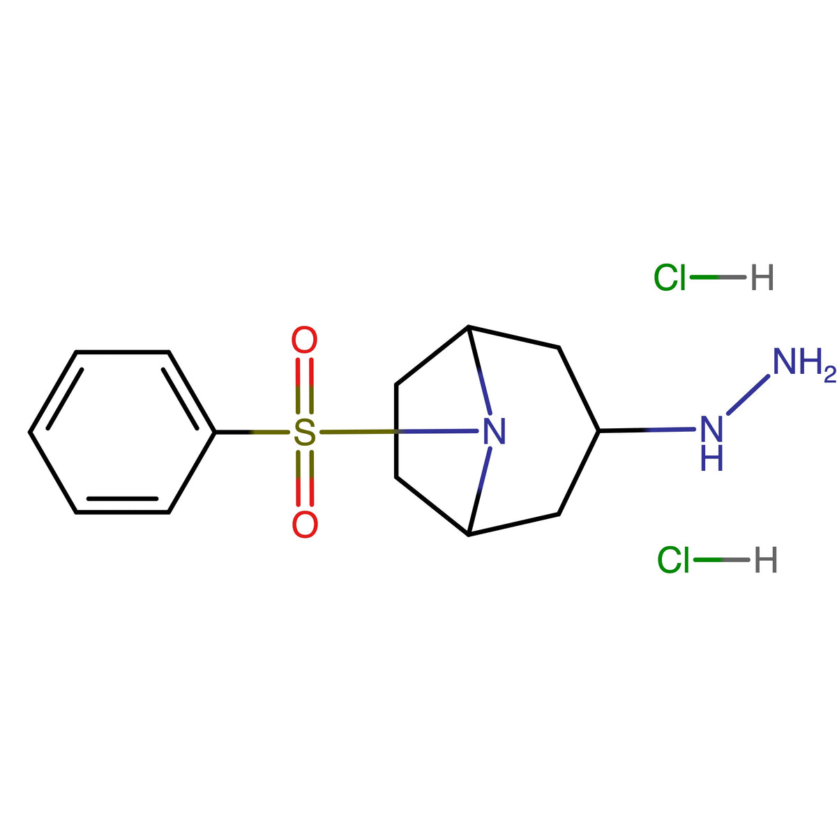 3-Aminoamino-8-tosyl-8-azabicyclo[3.2.1]octane dihydrochloride