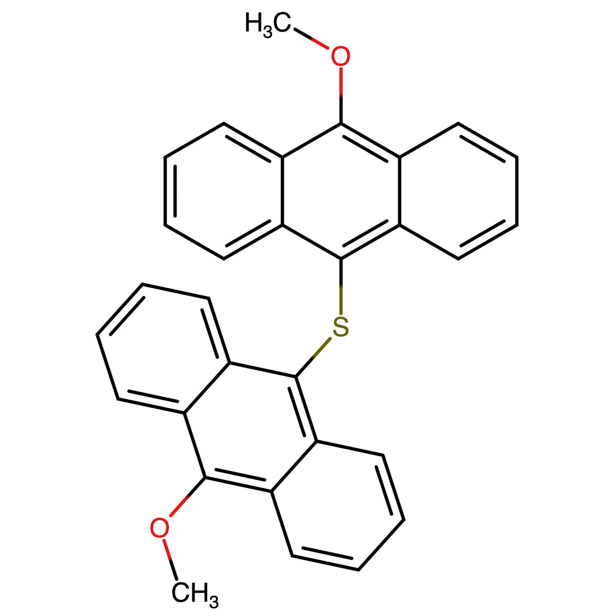 Bis(10-methoxyanthracen-9-yl)sulfane