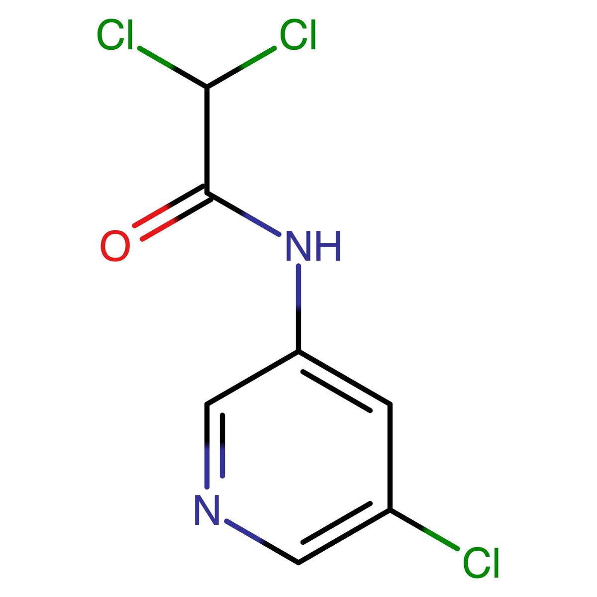 2,2-Dichloro-N-(5-chloropyridin-3-yl)acetamide