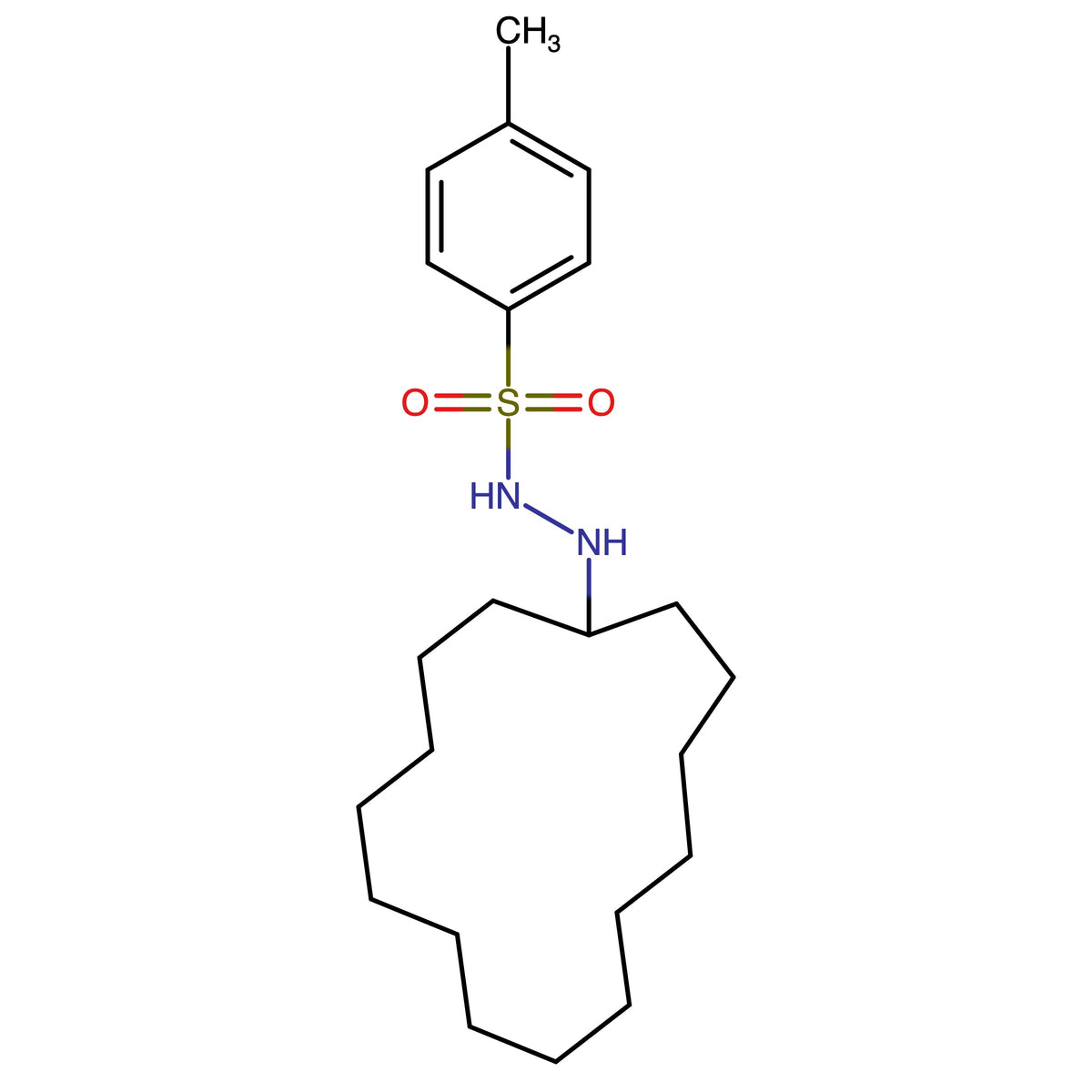 N-Cyclopentadecylamino-4-methylbenzenesulfonamid