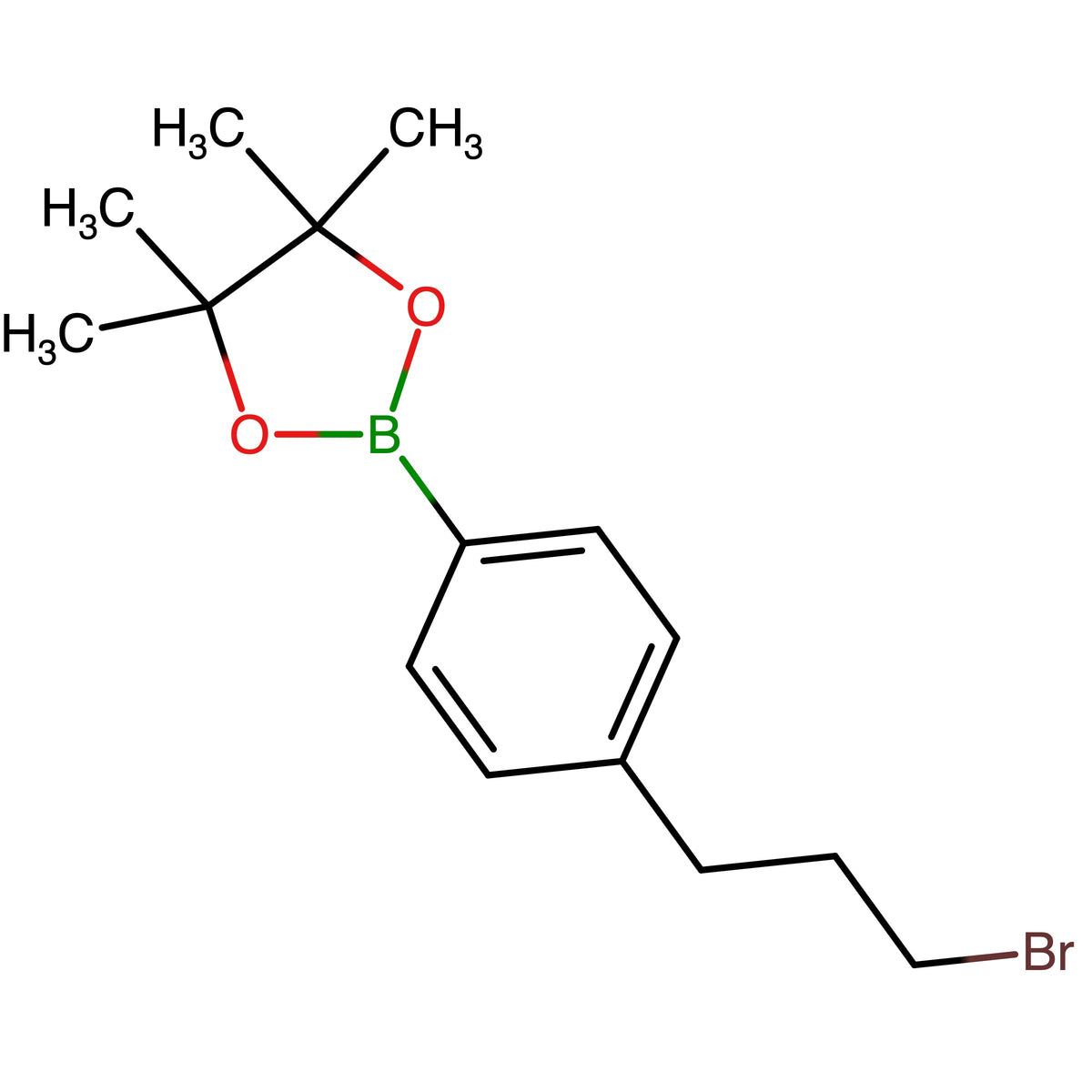 2-(4-(3-Bromopropyl)phenyl)-4,4,5,5-tetramethyl-1,3,2-dioxaborolane