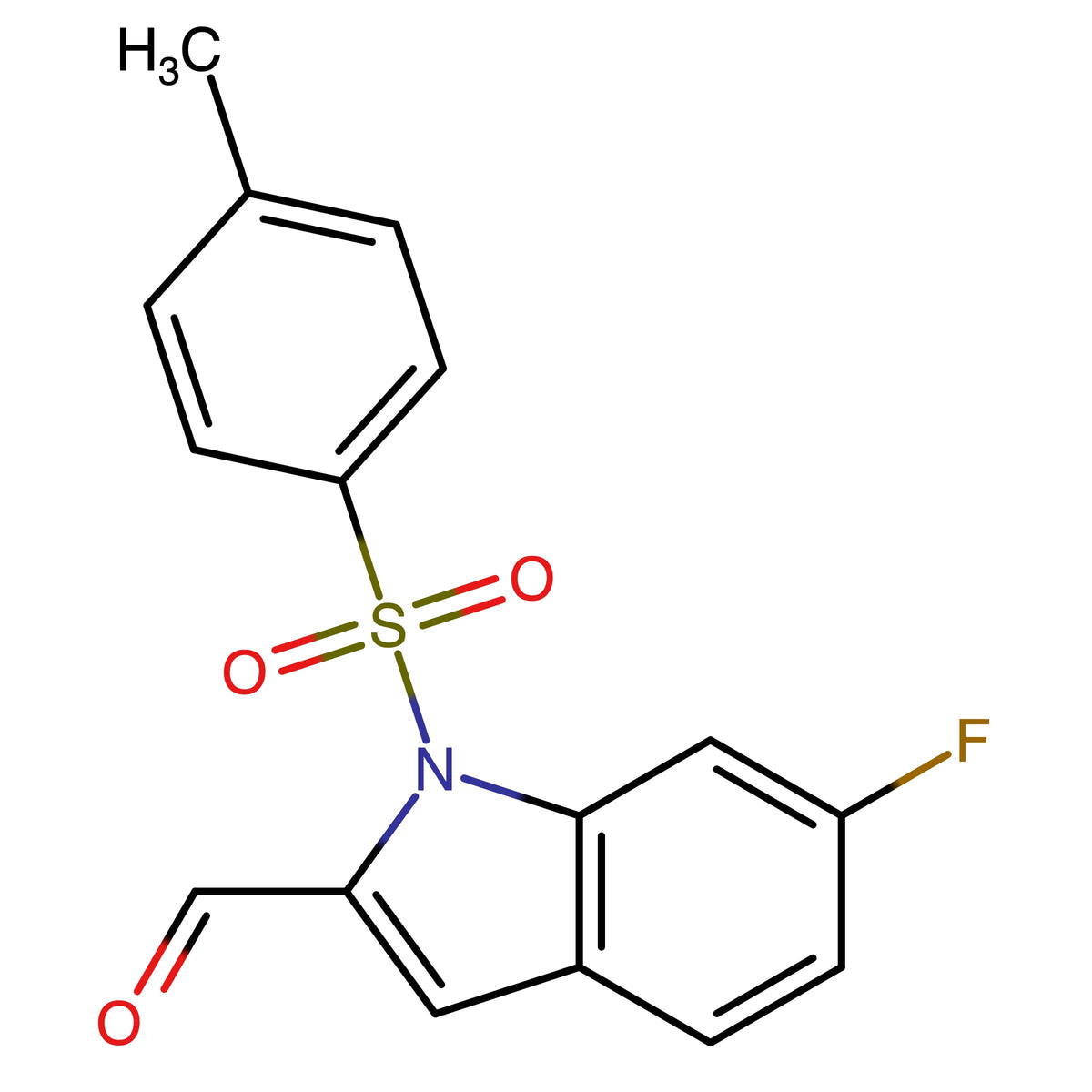6-Fluoro-1-tosyl-1H-indole-2-carbaldehyde