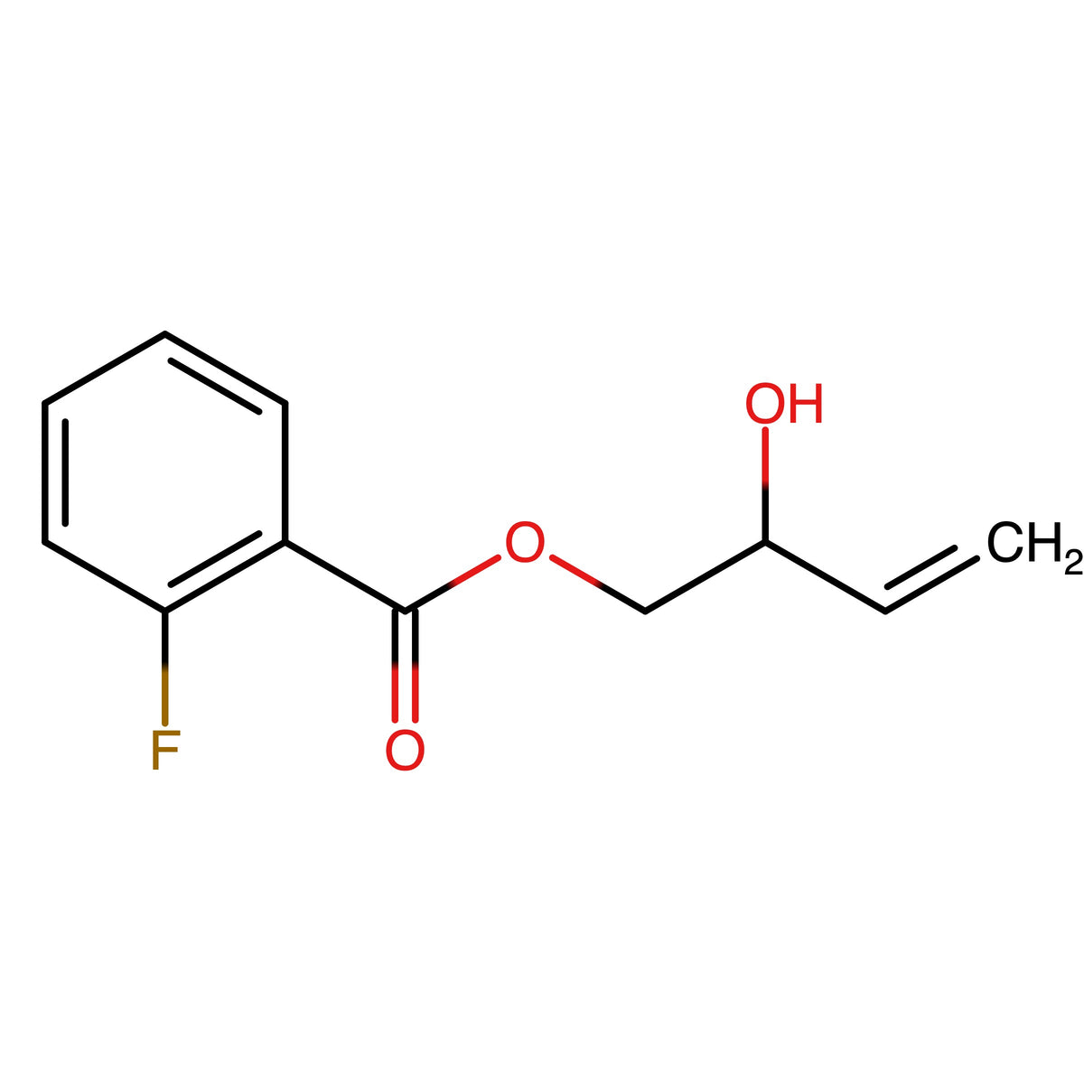 2-Hydroxybut-3-en-1-yl 2-fluorobenzoate