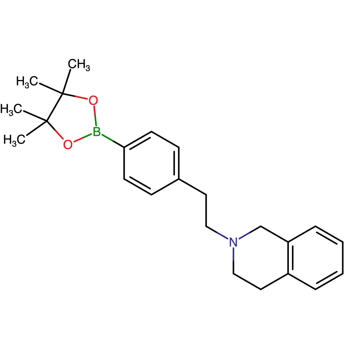2-(4-(4,4,5,5-Tetramethyl-1,3,2-dioxaborolan-2-yl)phenethyl)-1,2,3,4-tetrahydroisoquinoline
