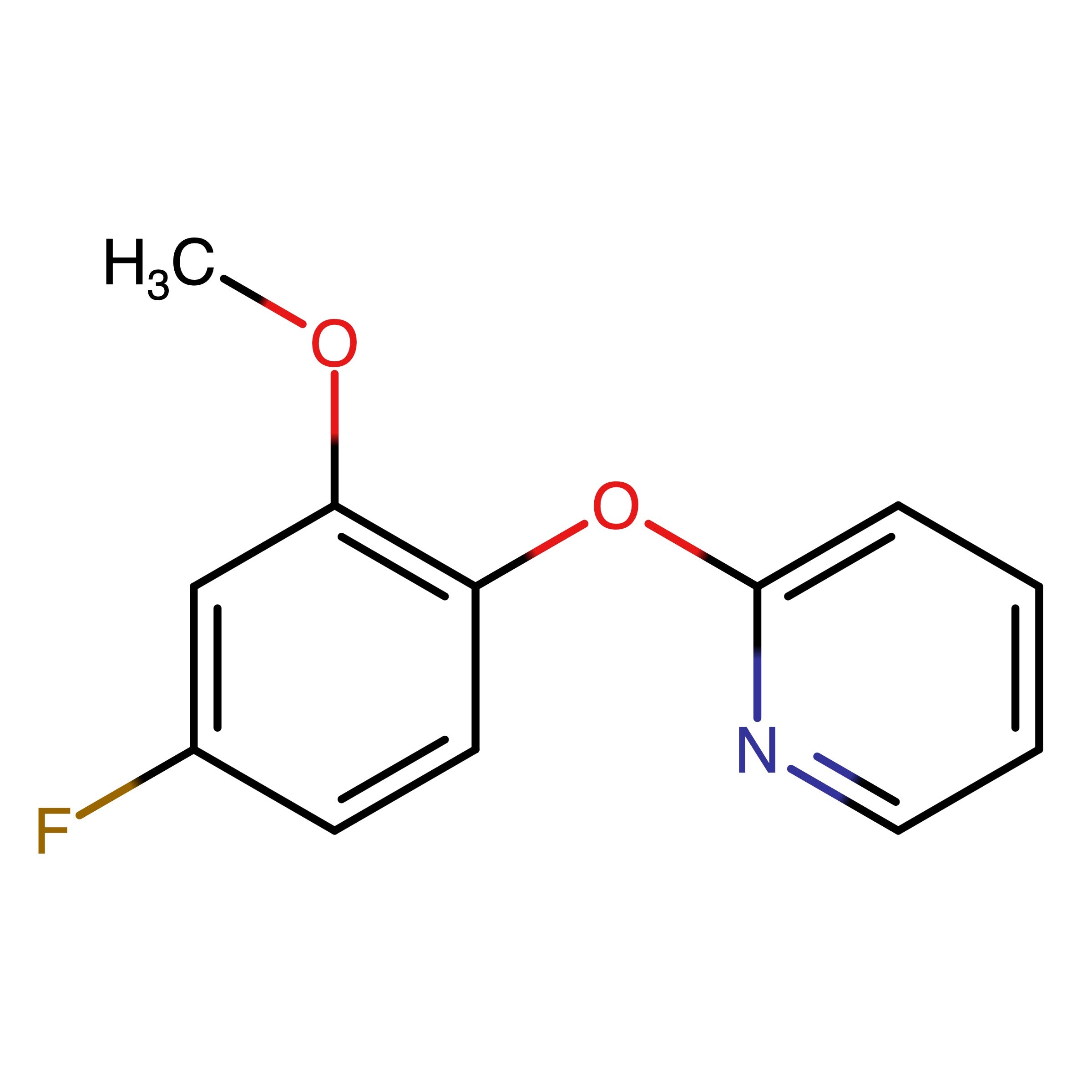 Name: 2-(4-Fluoro-2-methoxyphenoxy)pyridine