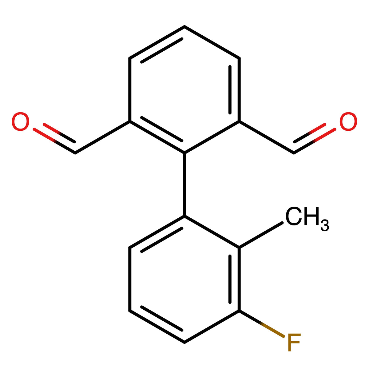 3'-Fluoro-2'-methyl-[1,1'-biphenyl]-2,6-dicarbaldehyde