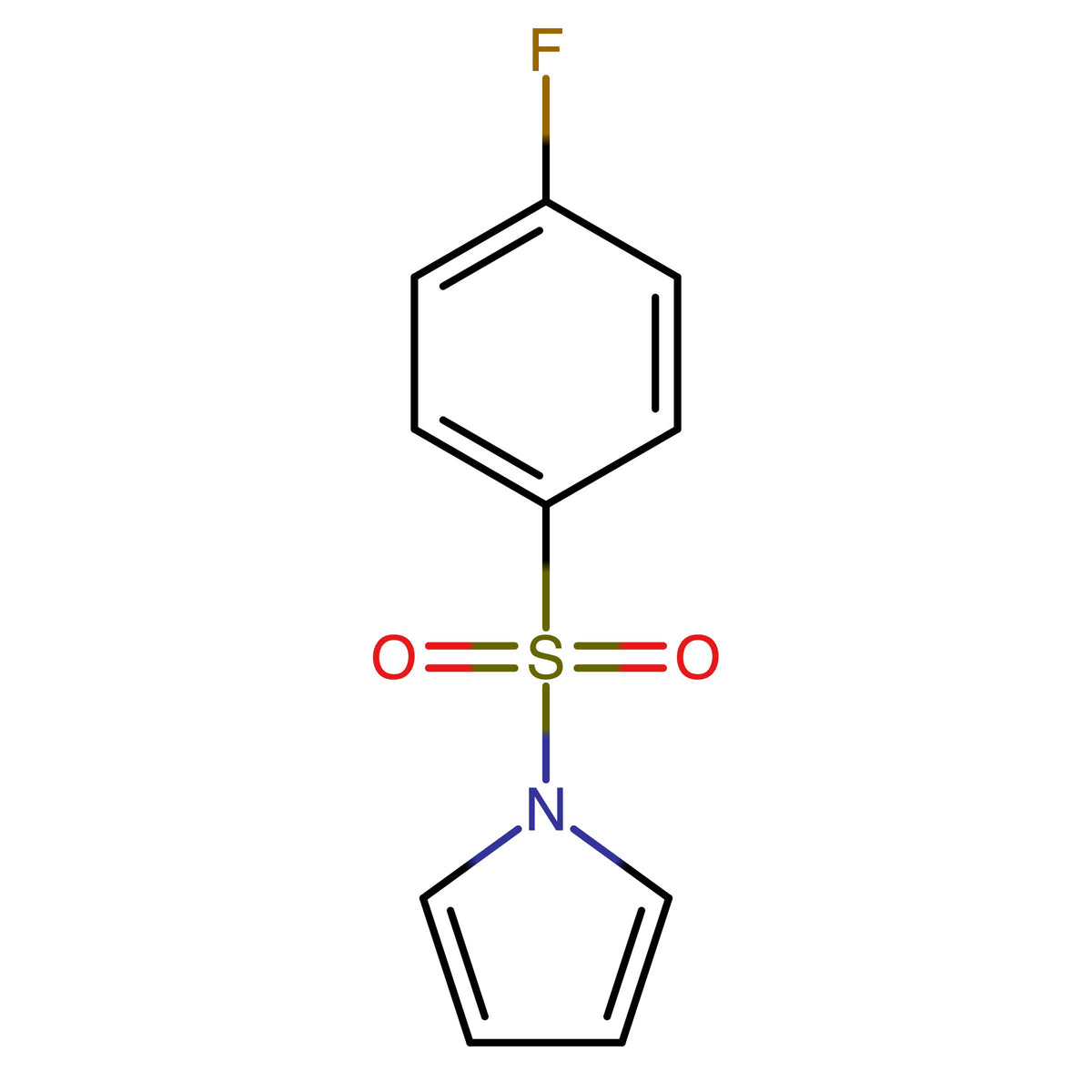 1-(4-Fluorophenyl)sulfonylpyrrole