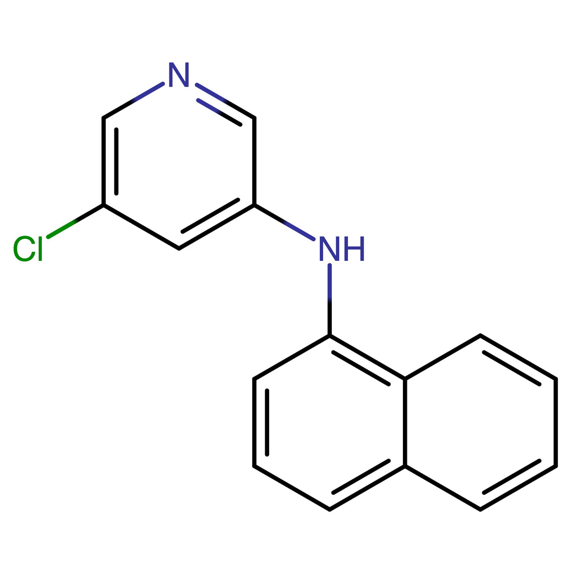 5-Chloro-N-(naphthalen-1-yl)pyridin-3-amine