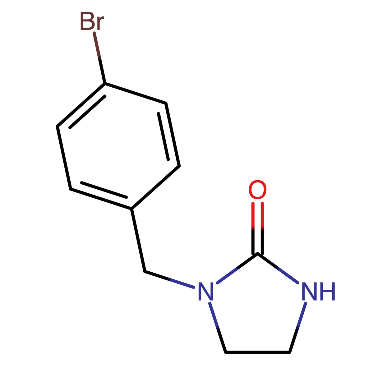 1-[(4-Bromophenyl)methyl]imidazolidin-2-one
