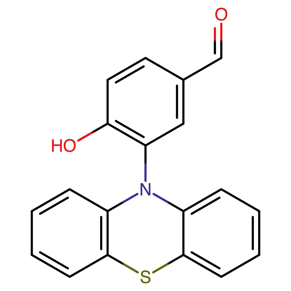 4-Hydroxy-3-(10H-phenothiazin-10-yl)benzaldehyde