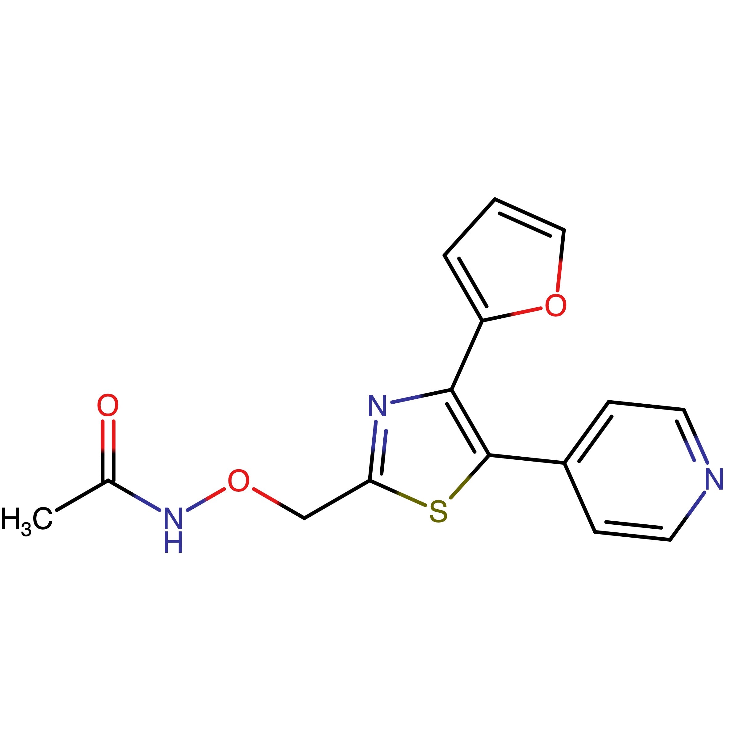 Name: N-[4-(2-Furyl)-5-(4-pyridyl)thiazol-2-yl]methoxyacetamide