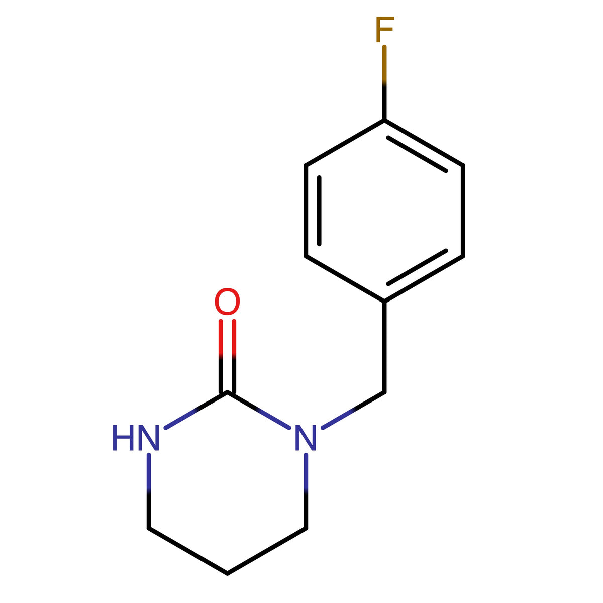 1-[(4-Fluorophenyl)methyl]-1,3-diazinan-2-one