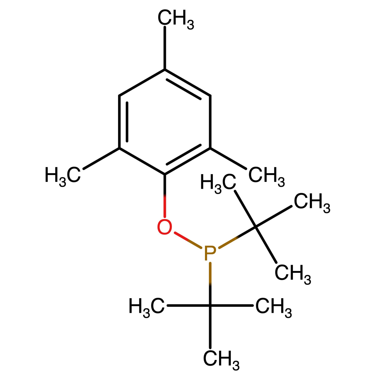 (2,4,6-Trimethylphenoxy)bis(t-butyl)phosphane