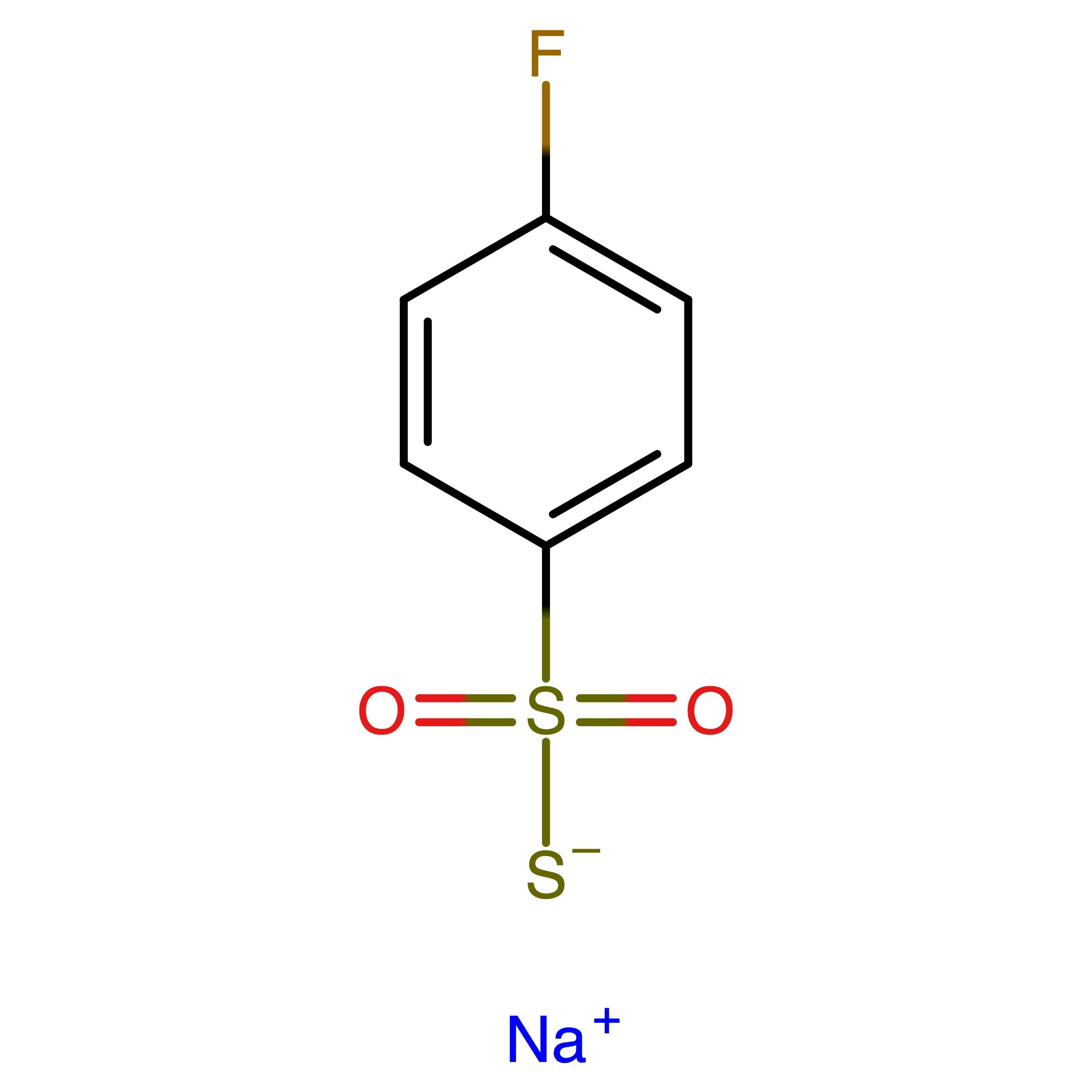 Sodium 4-fluorobenzenethiosulfonate | YASSCLGXQRUPGU-UHFFFAOYSA-M