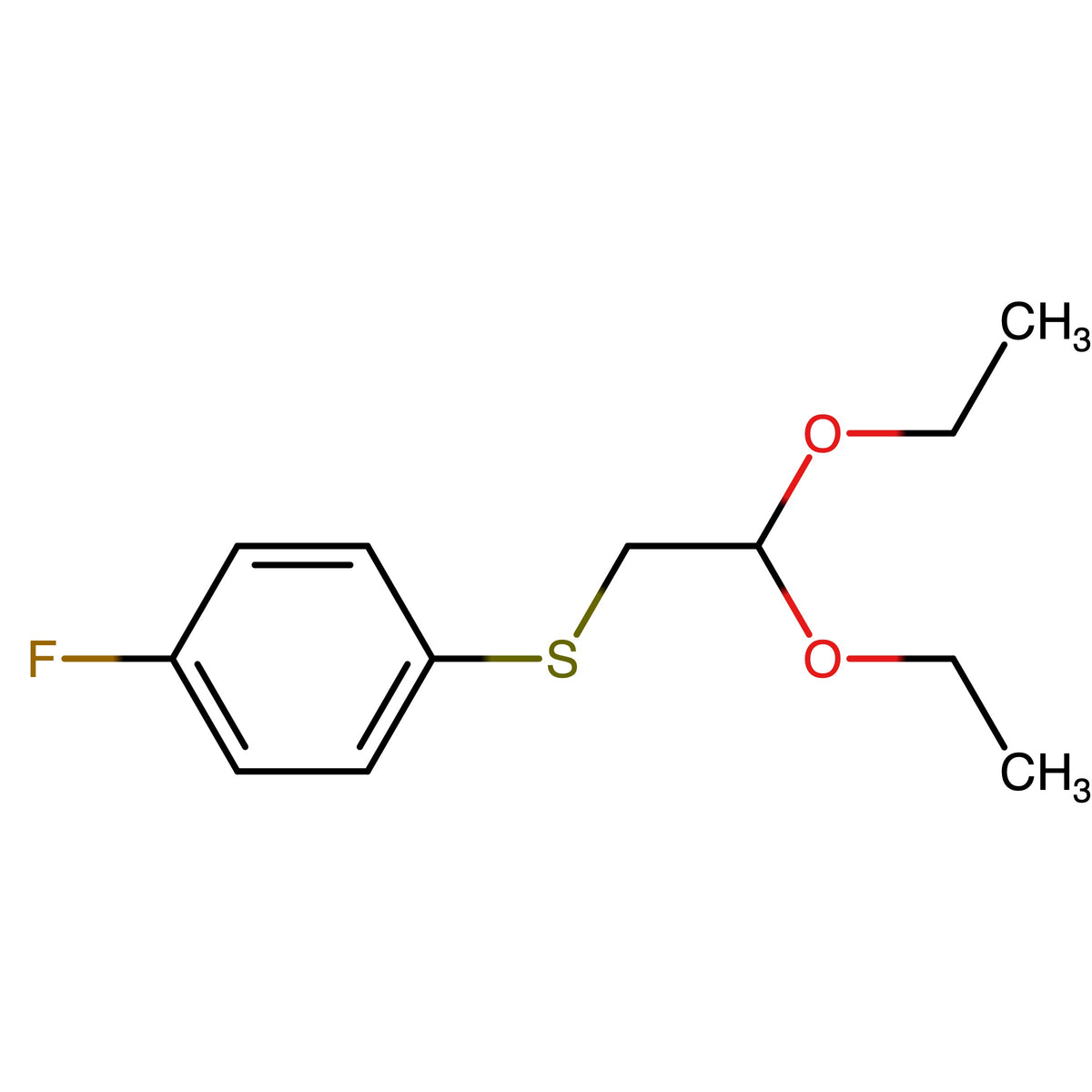 1-(2,2-Diethoxyethylsulfanyl)-4-fluorobenzene