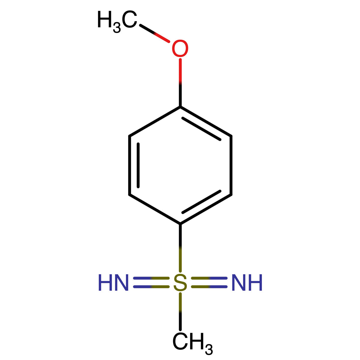 Diimino-methyl-(4-methoxyphenyl)-lambda6-sulfane