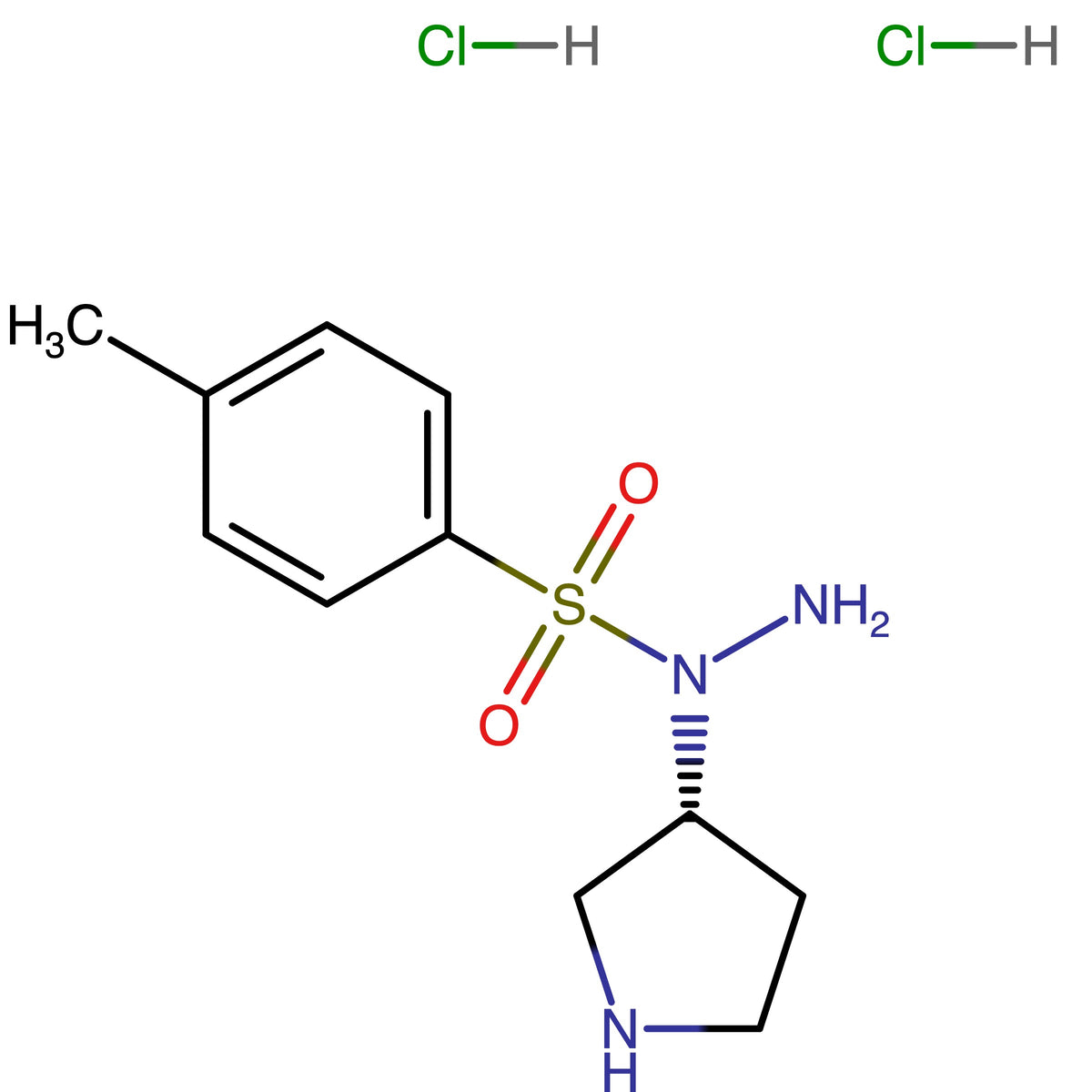 4-Methyl-N-(pyrrolidin-3-yl)benzenesulfonohydrazide