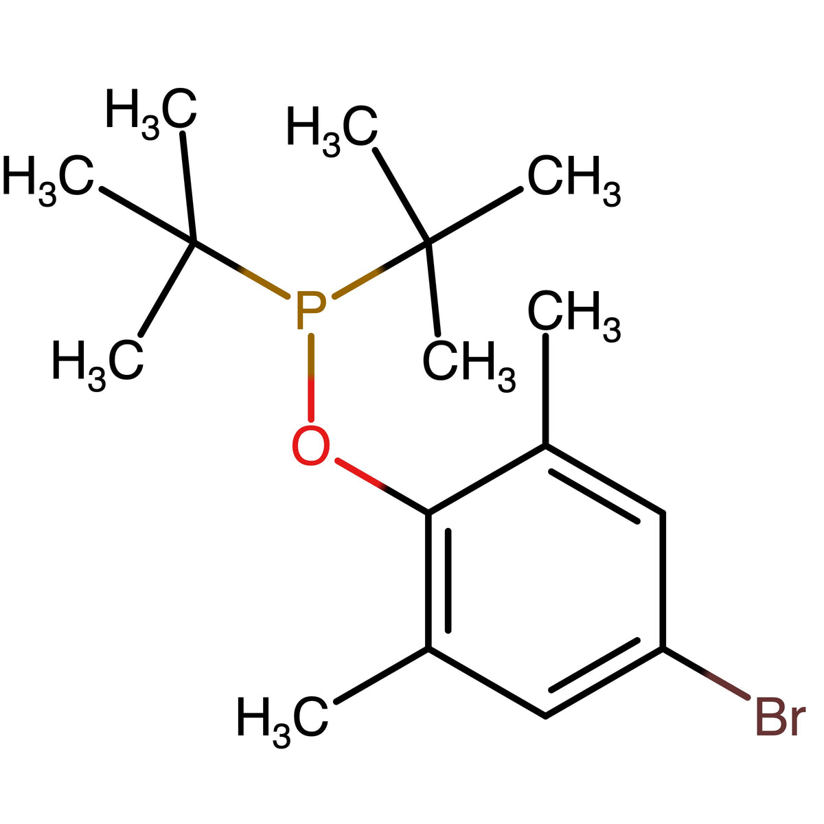 (4-Bromo-2,6-dimethylphenoxy)bis(t-butyl)phosphane