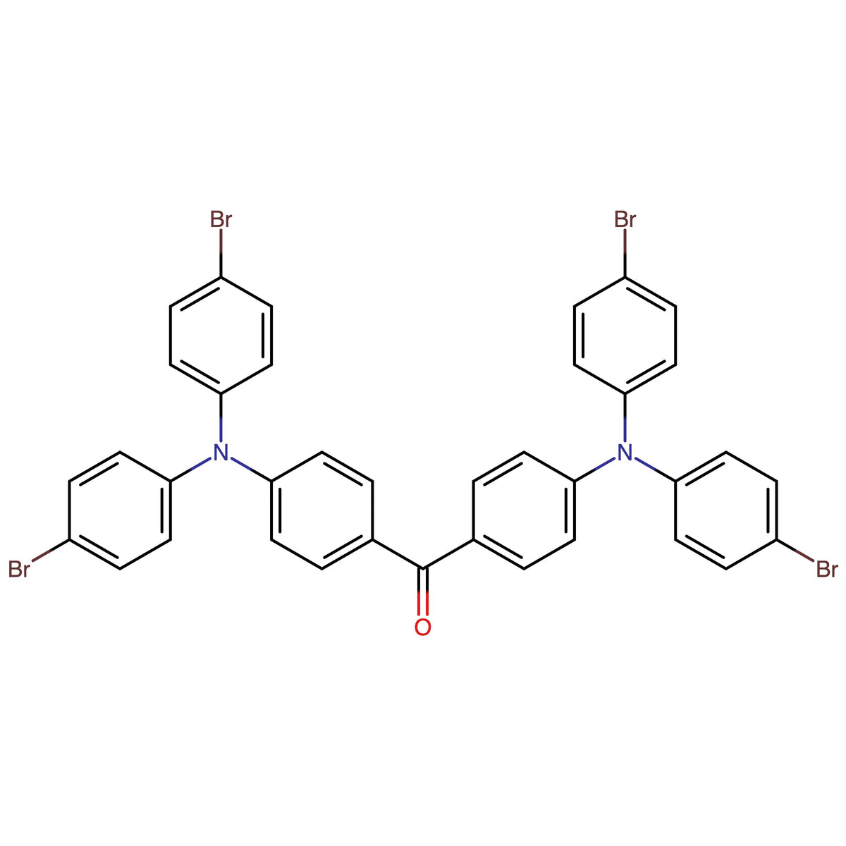 Bis(4-(bis(4-bromophenyl)amino)phenyl)methanone