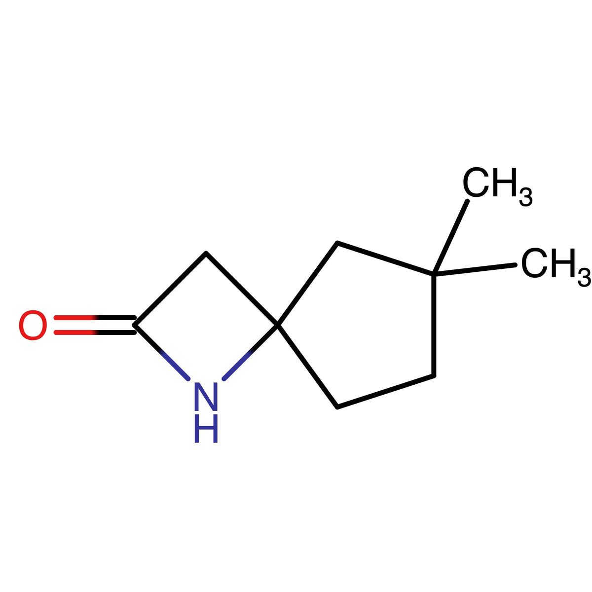 6,6-Dimethyl-1-azaspiro[3.4]octan-2-one
