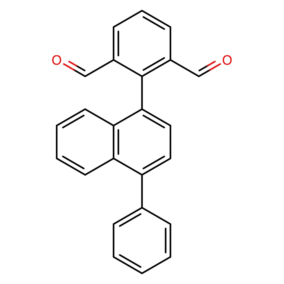 2-(4-Phenylnaphthalen-1-yl)isophthalaldehyde