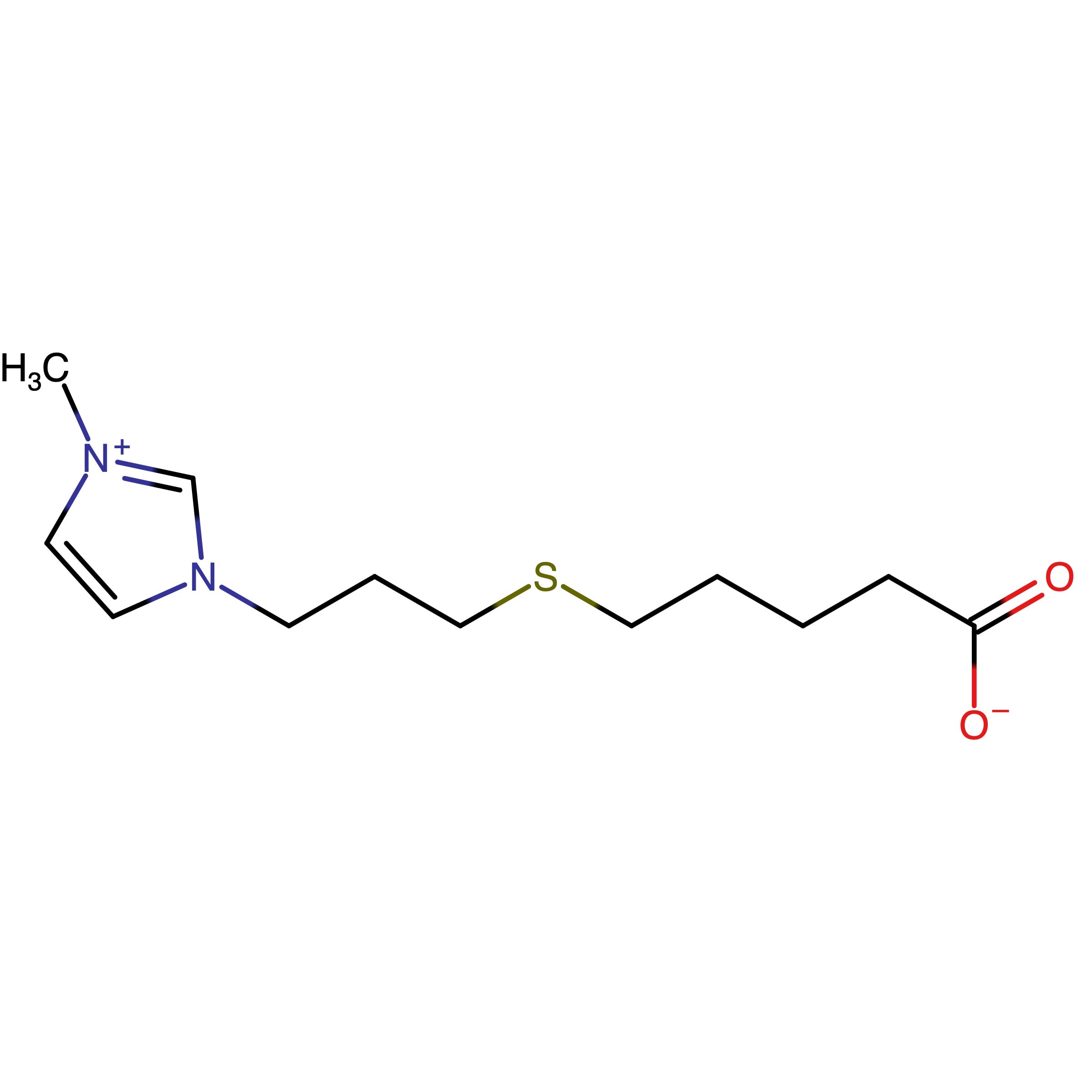 5-[3-(3-Methylimidazol-3-ium-1-yl)propylsulfanyl]pentanoate