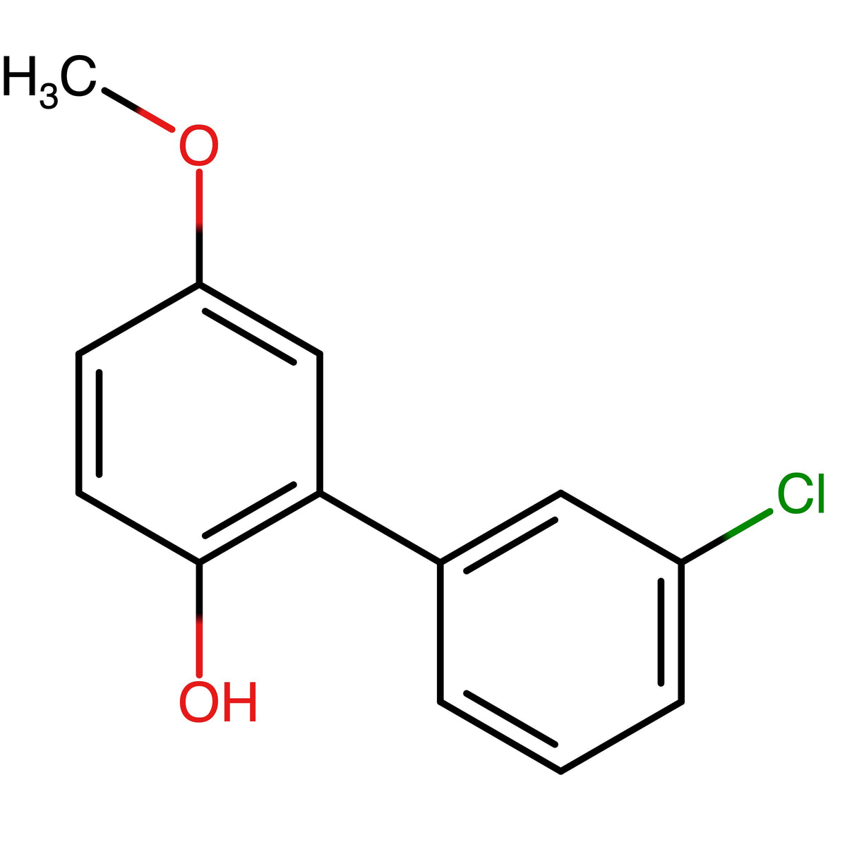 2-(3-Chlorophenyl)-4-methoxyphenol