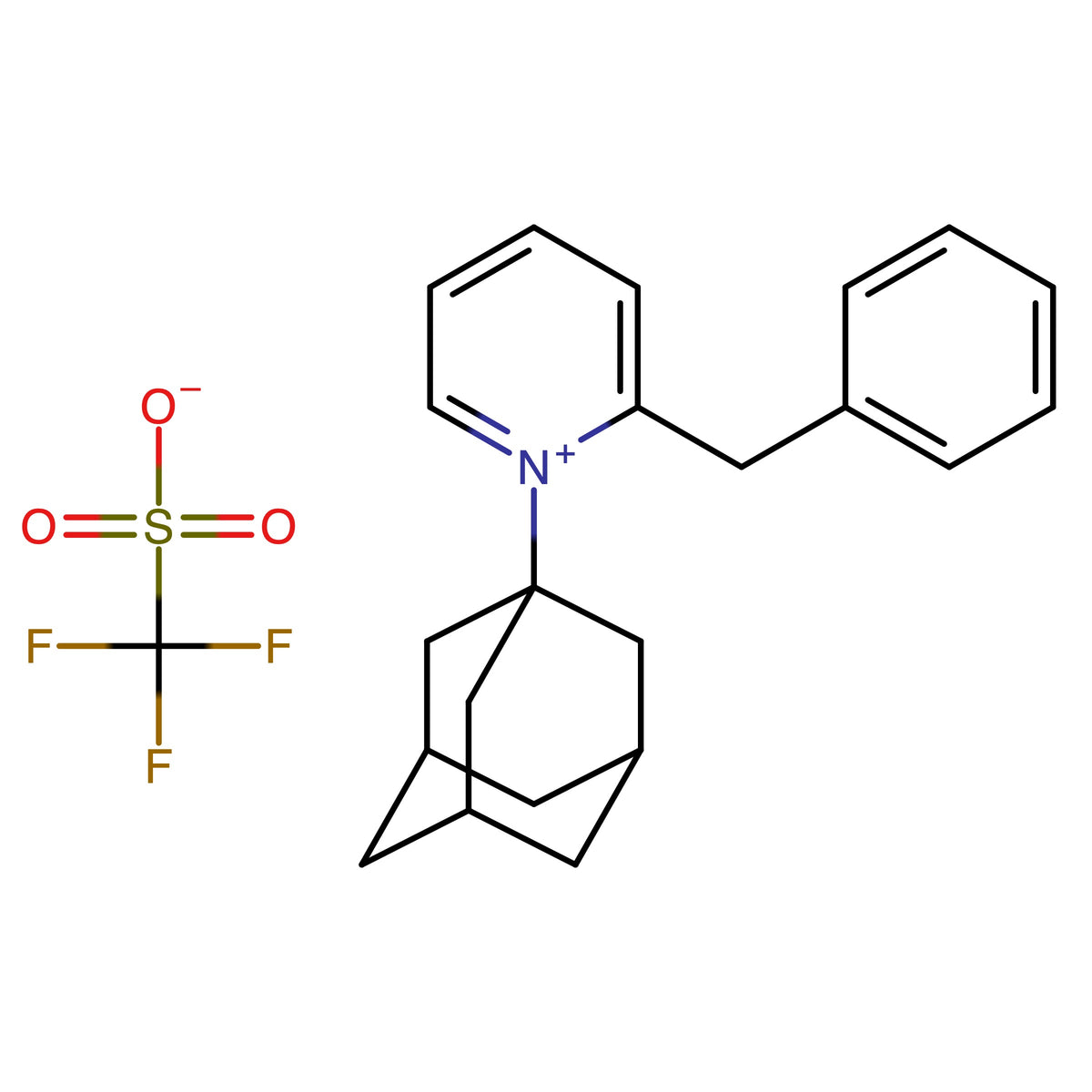 1-Adamantan-1-yl-2-benzylpyridin-1-ium trifluoromethanesulfonate