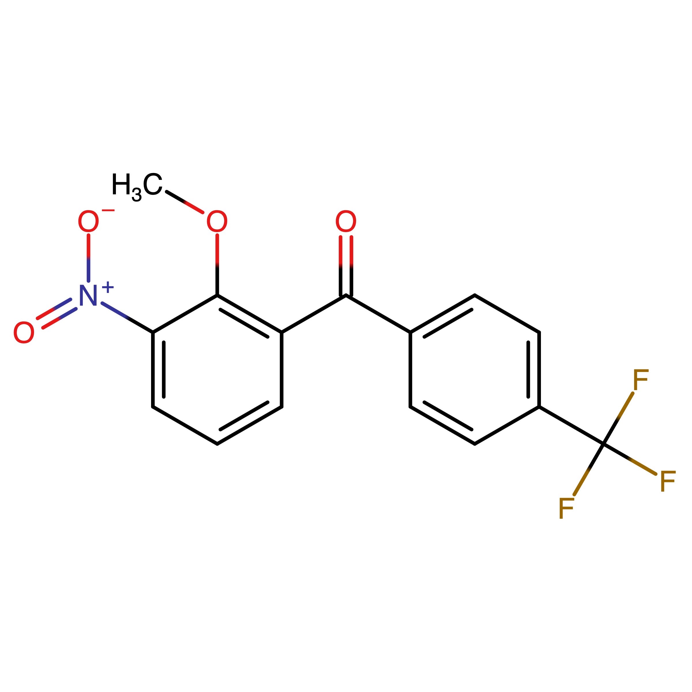 (2-Methoxy-3-nitrophenyl)-[4-(trifluoromethyl)phenyl]methanone