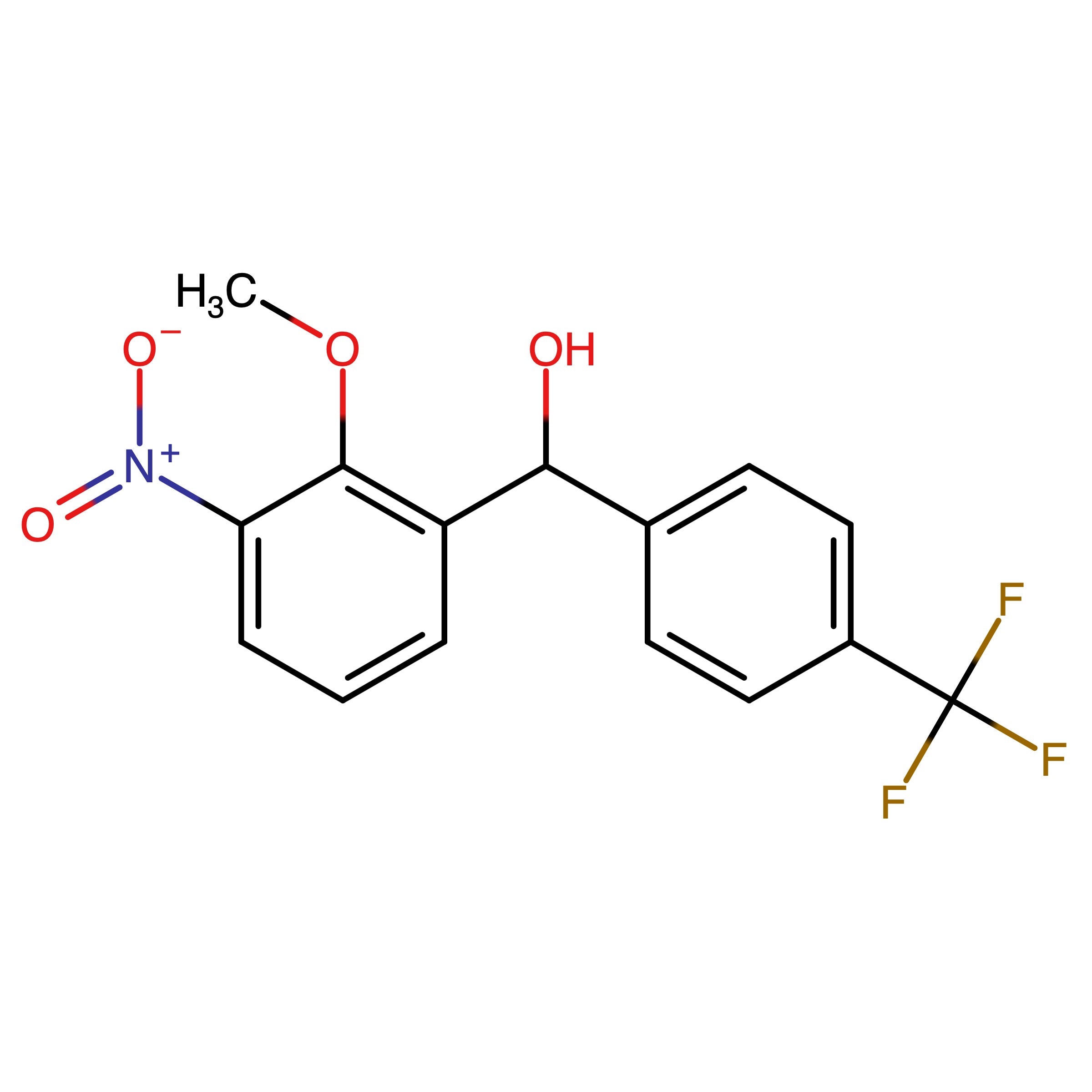 (2-Methoxy-3-nitrophenyl)-[4-(trifluoromethyl)phenyl]methanol
