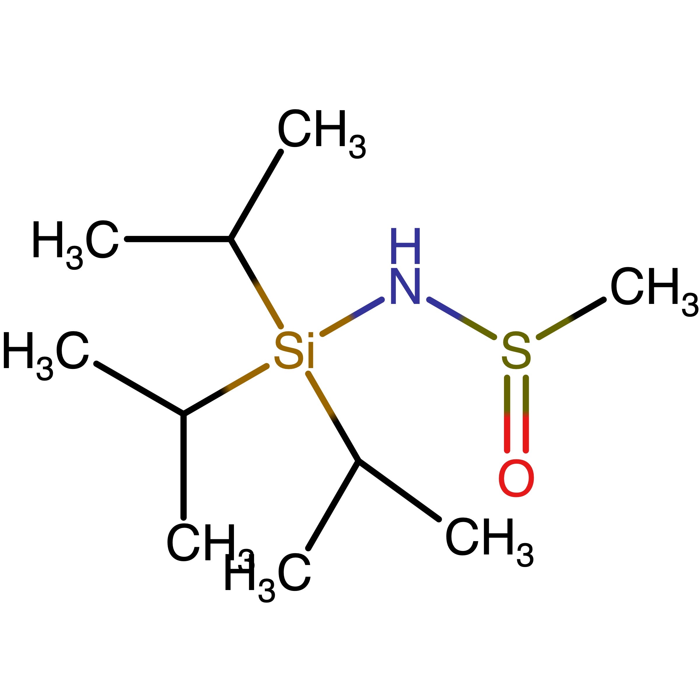 N-(Triisopropylsilyl)methanesulfinamide