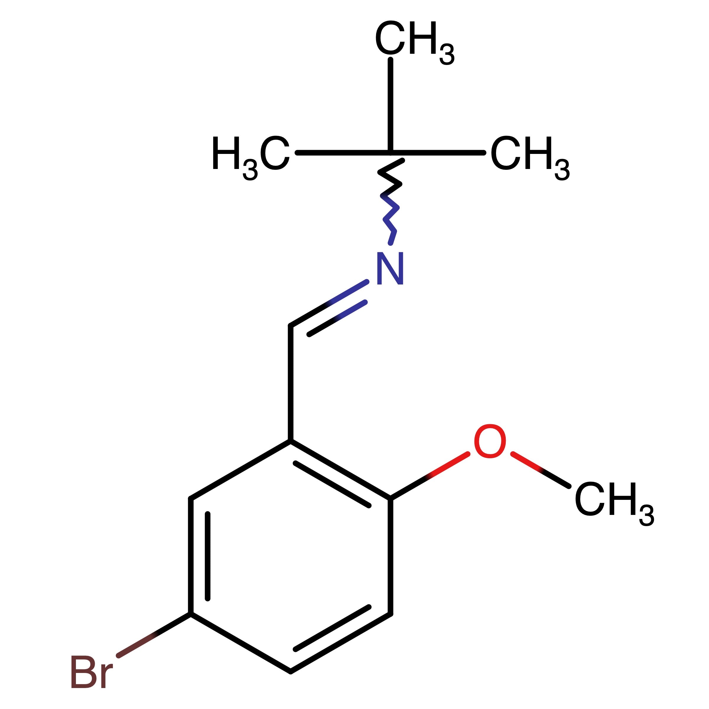 1-(5-Bromo-2-methoxyphenyl)-N-tert-butylmethanimine