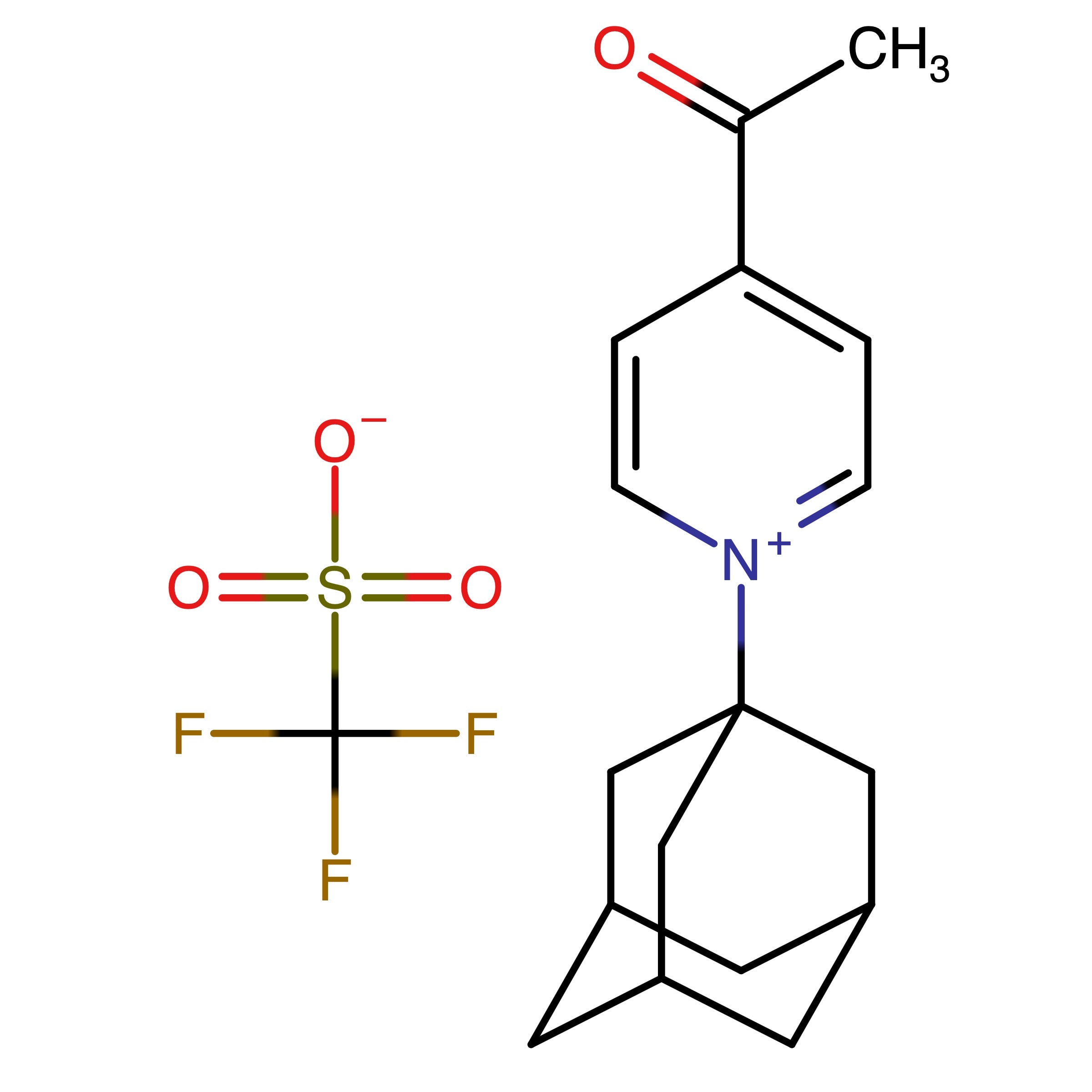 4-Acetyl-1-adamantan-1-ylpyridin-1-ium trifluoromethanesulfonate